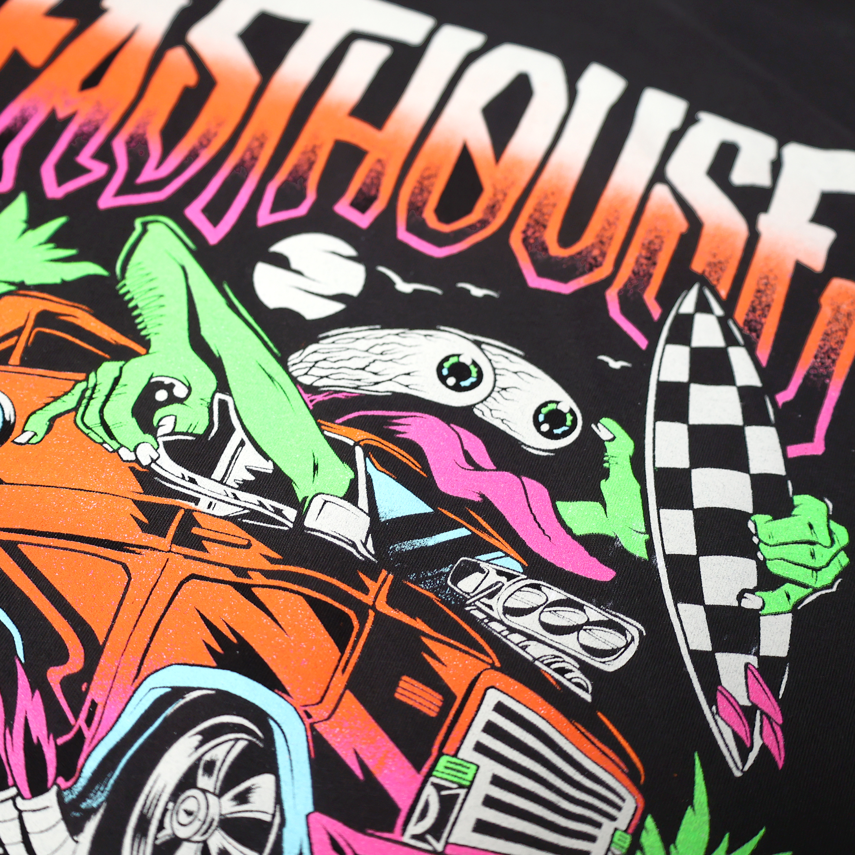 即日発送！House on the hill S/S Tee Fasthouse Pitted SS Tee - Helmet House